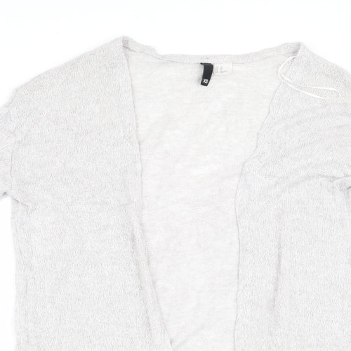 Divided Womens Grey   Cardigan Jumper Size XS  - Longline Cardigan