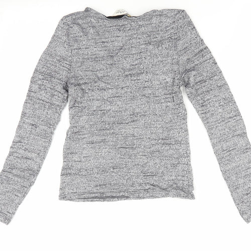 Miss Selfridge Womens Grey   Tunic Jumper Size 8