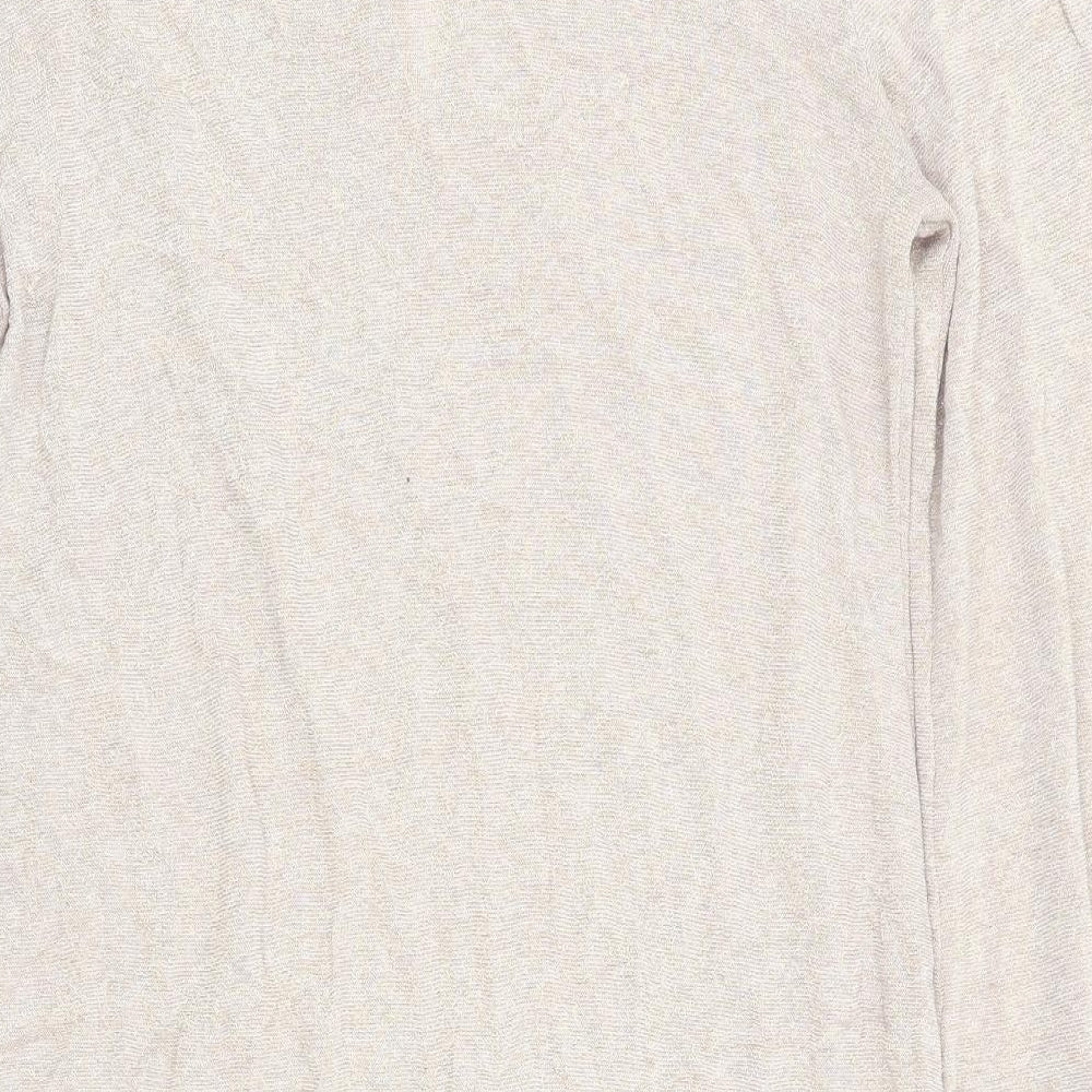 Dorothy Perkins Womens Gold   Tunic Jumper Size 14  - Subtle glitter effect