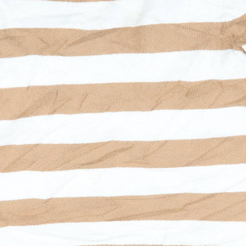 Gap Womens Beige Striped  Pullover Jumper Size S