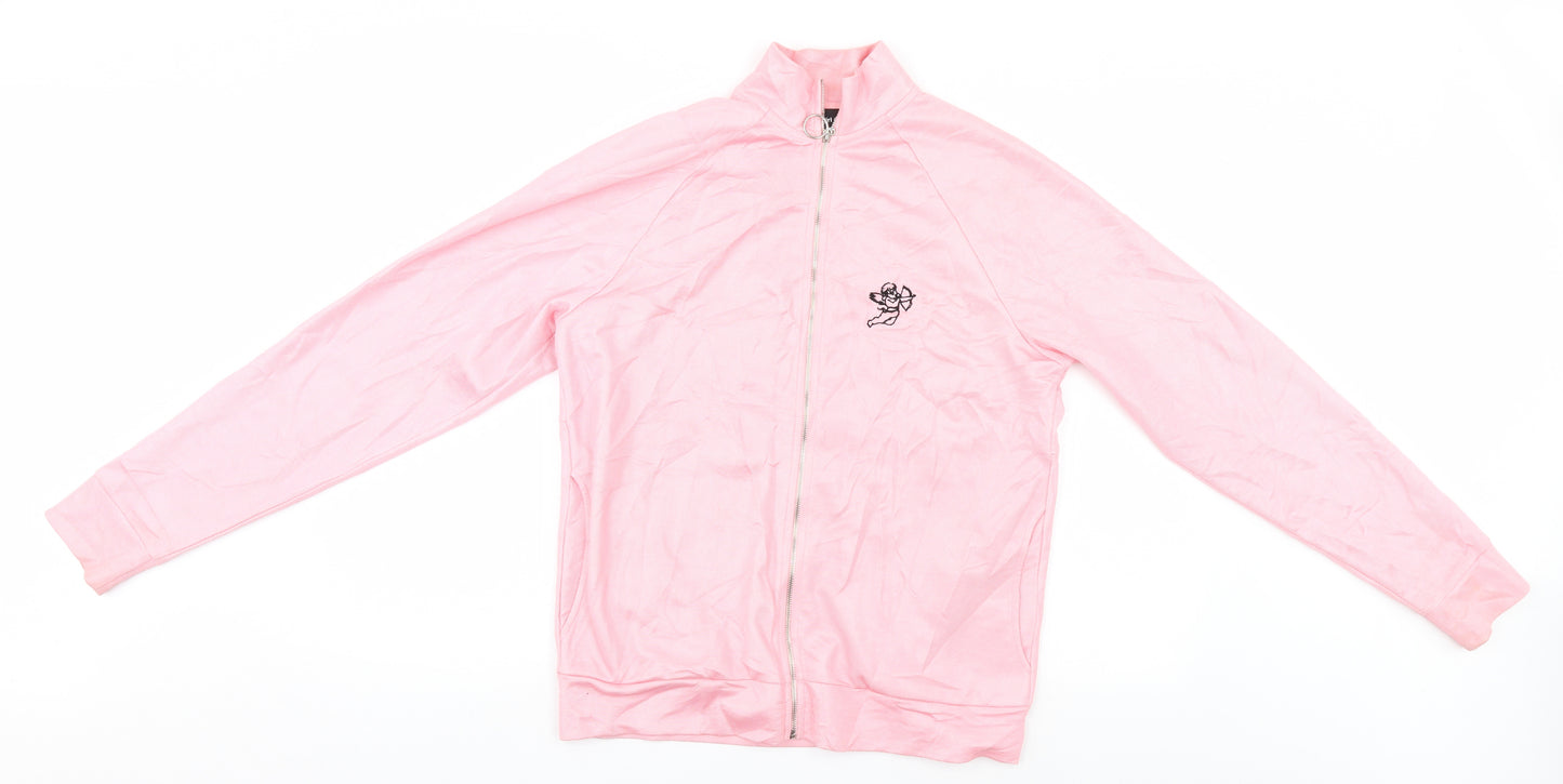 new gir Womens Pink   Full Zip Jumper Size S