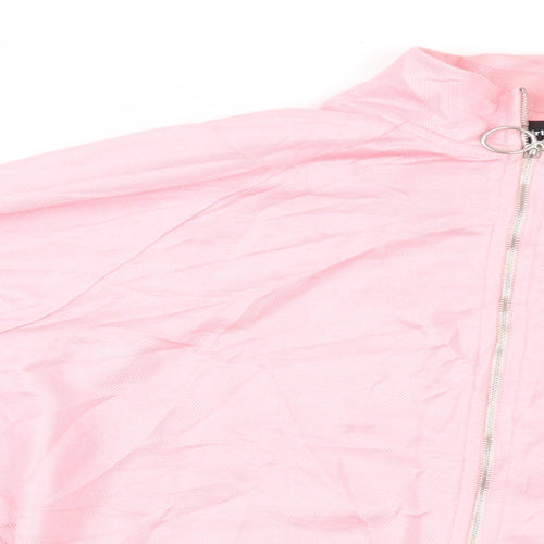 new gir Womens Pink   Full Zip Jumper Size S