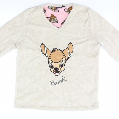 Disney Womens Beige   Pullover Jumper Size 10  - Bambi