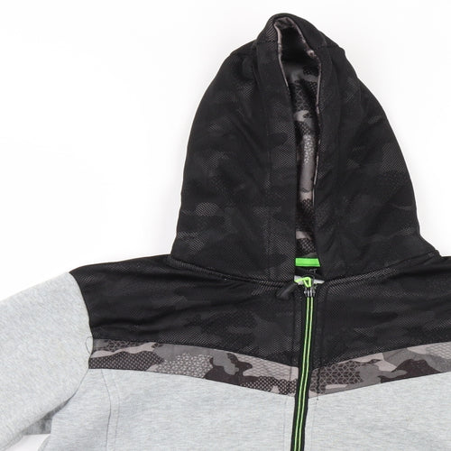 Everlast Boys Grey   Full Zip Hoodie Size 13 Years