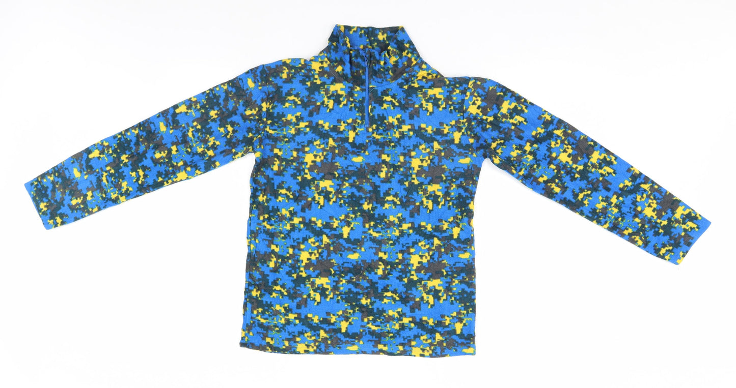 Mountain Warehouse Girls Multicoloured Camouflage  Pullover Jumper Size 11-12 Years