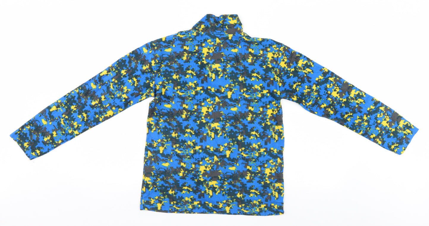 Mountain Warehouse Girls Multicoloured Camouflage  Pullover Jumper Size 11-12 Years
