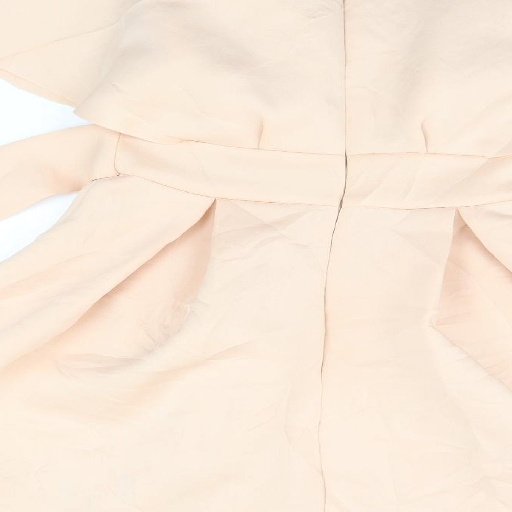 ASOS Womens Beige   A-Line  Size 8