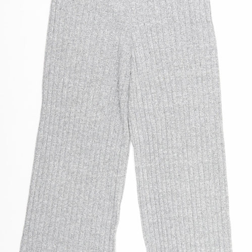 Preworn Womens Grey Striped  Trousers   L26 in