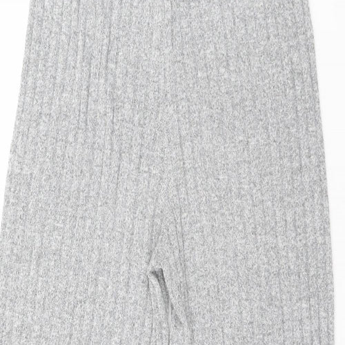 Preworn Womens Grey Striped  Trousers   L26 in