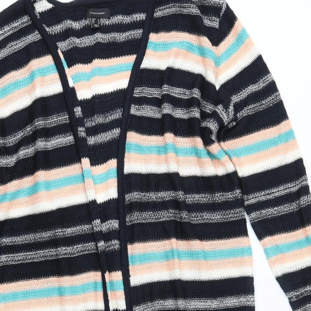 Atmosphere Womens Multicoloured Striped  Cardigan Jumper Size 14