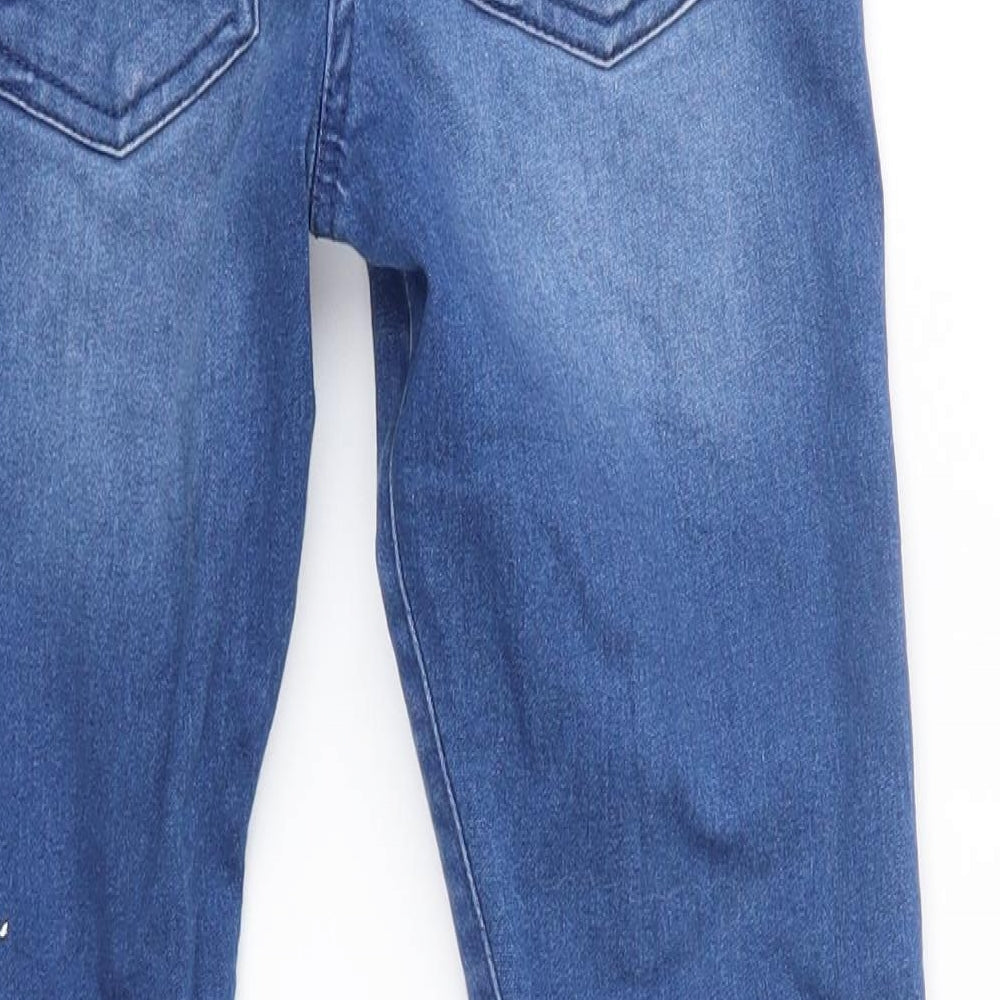 F&F Girls Blue   Jegging Jeans Size 9-10 Years