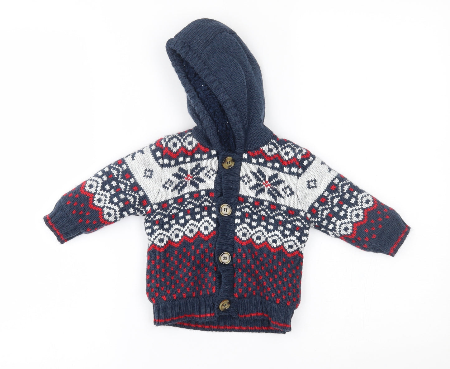 George Baby Blue   Cardigan Jumper Size 3-6 Months