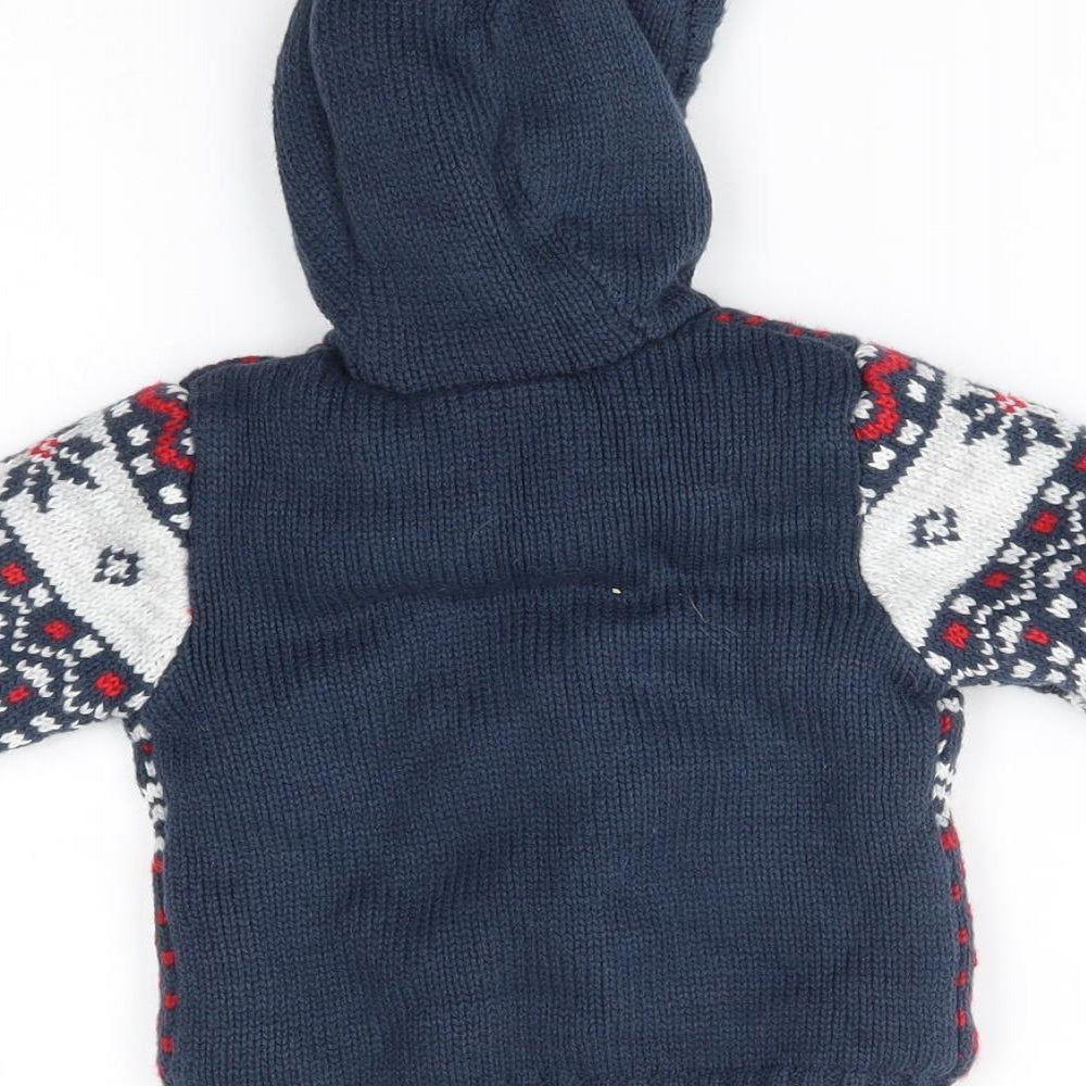 George Baby Blue   Cardigan Jumper Size 3-6 Months