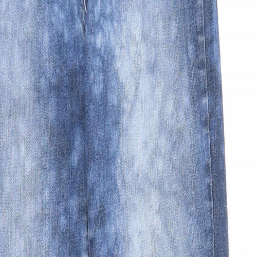 Papaya Womens Blue   Straight Jeans Size 8 L28 in