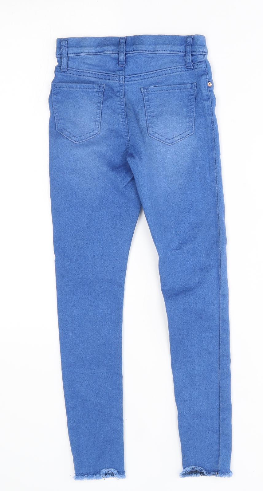F&F Girls Blue   Jegging Jeans Size 9 Years