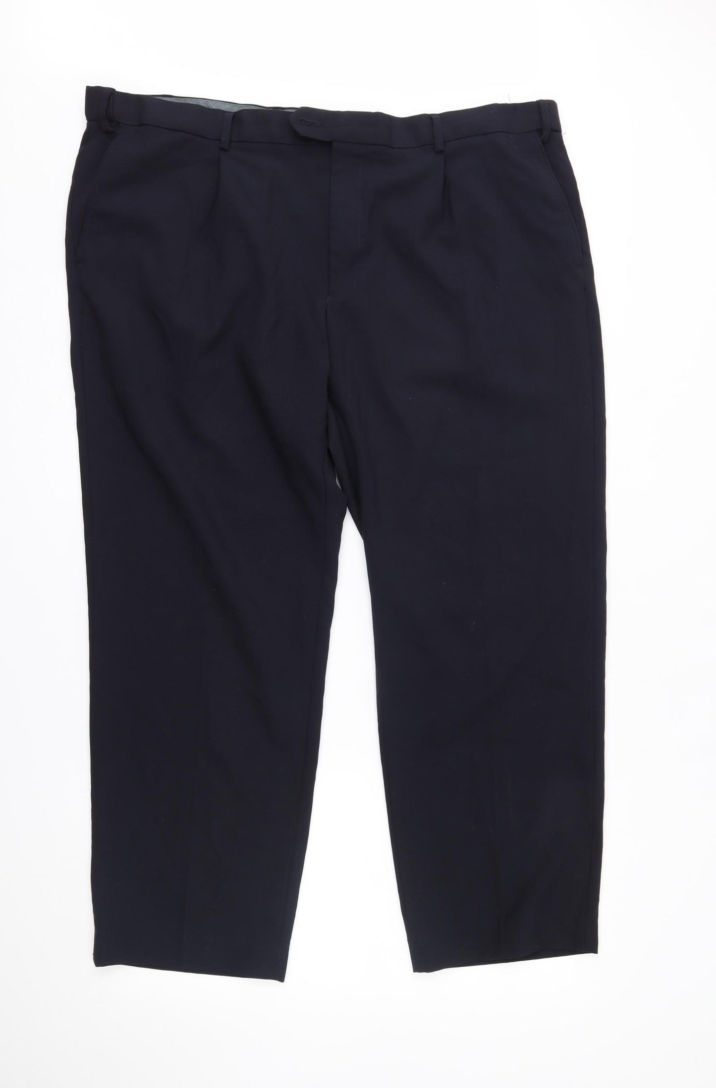 M&S Mens Blue    Suit Trousers Size 44 L29 in