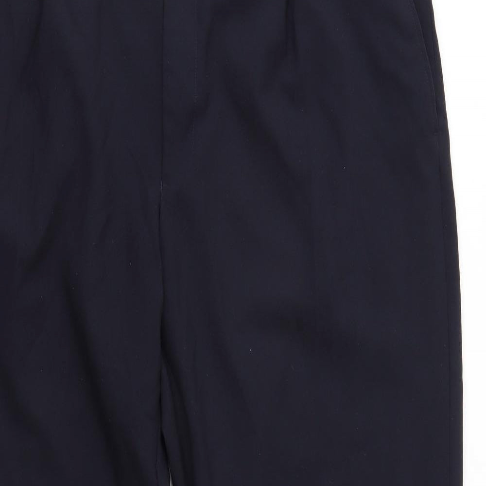 M&S Mens Blue    Suit Trousers Size 44 L29 in