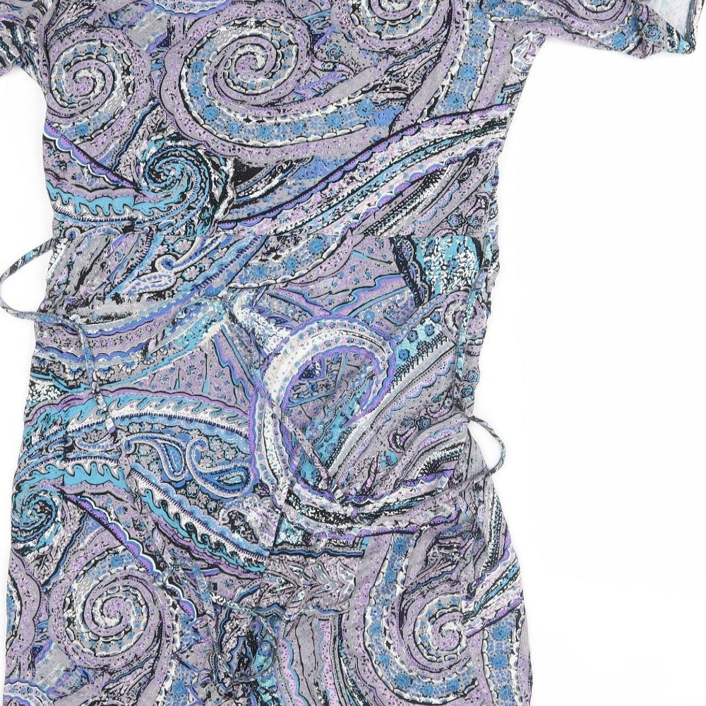 M&S Womens Purple   Wrap Dress  Size 14
