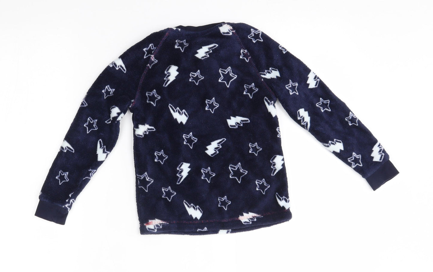 George Boys Blue    Pyjama Top Size 5-6 Years  - star pattern, matching set