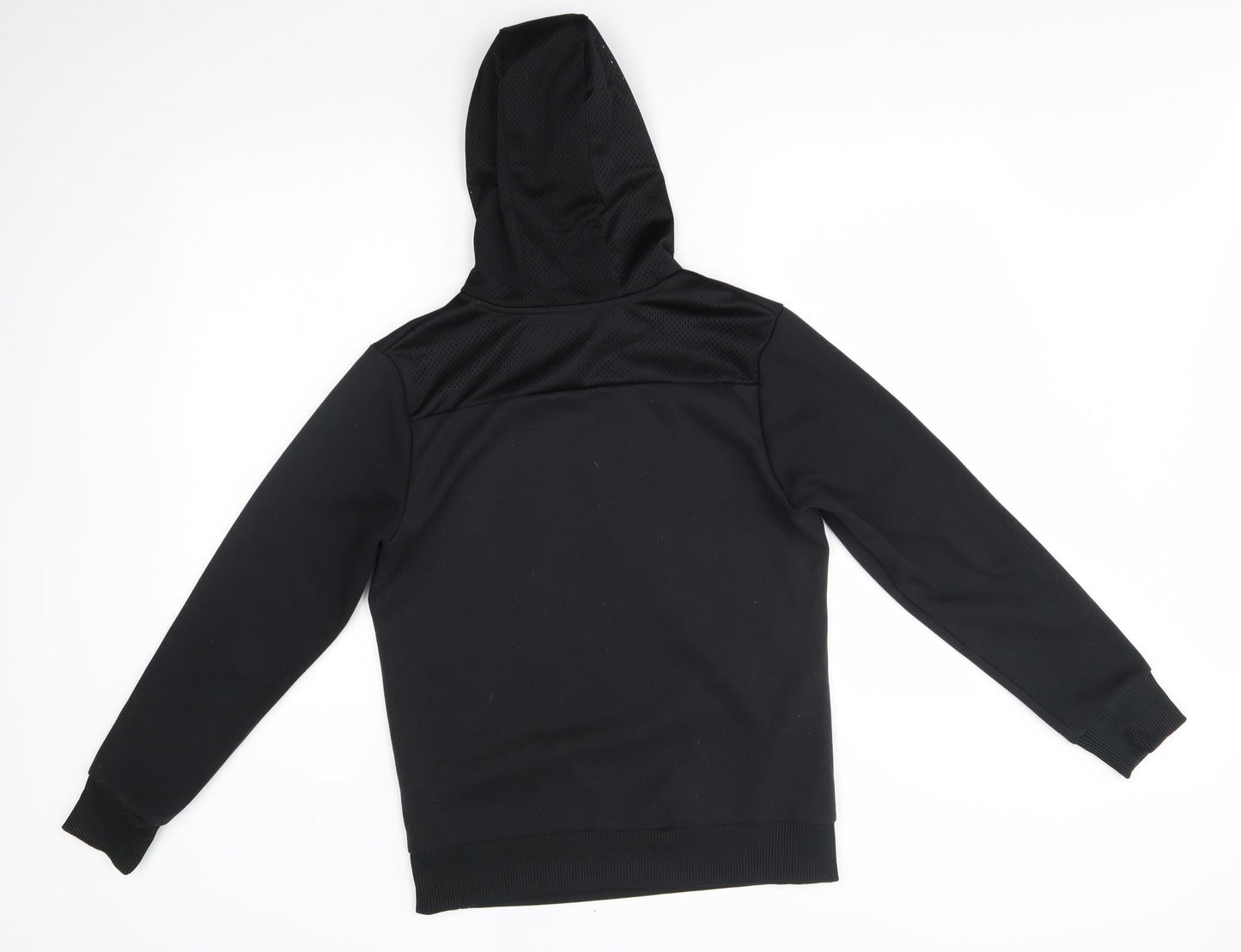 adidas Boys Black   Pullover Hoodie Size 13-14 Years