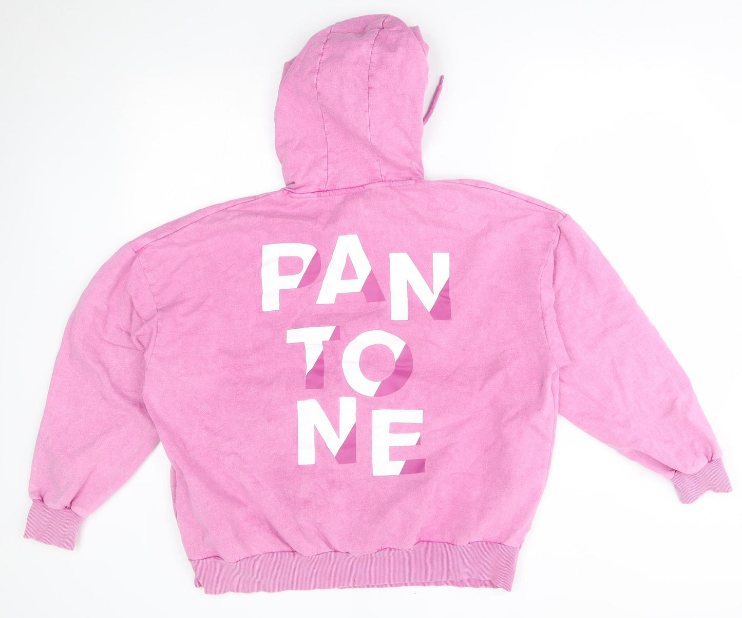 Boohoo Womens Pink   Pullover Hoodie Size 12  - pantone