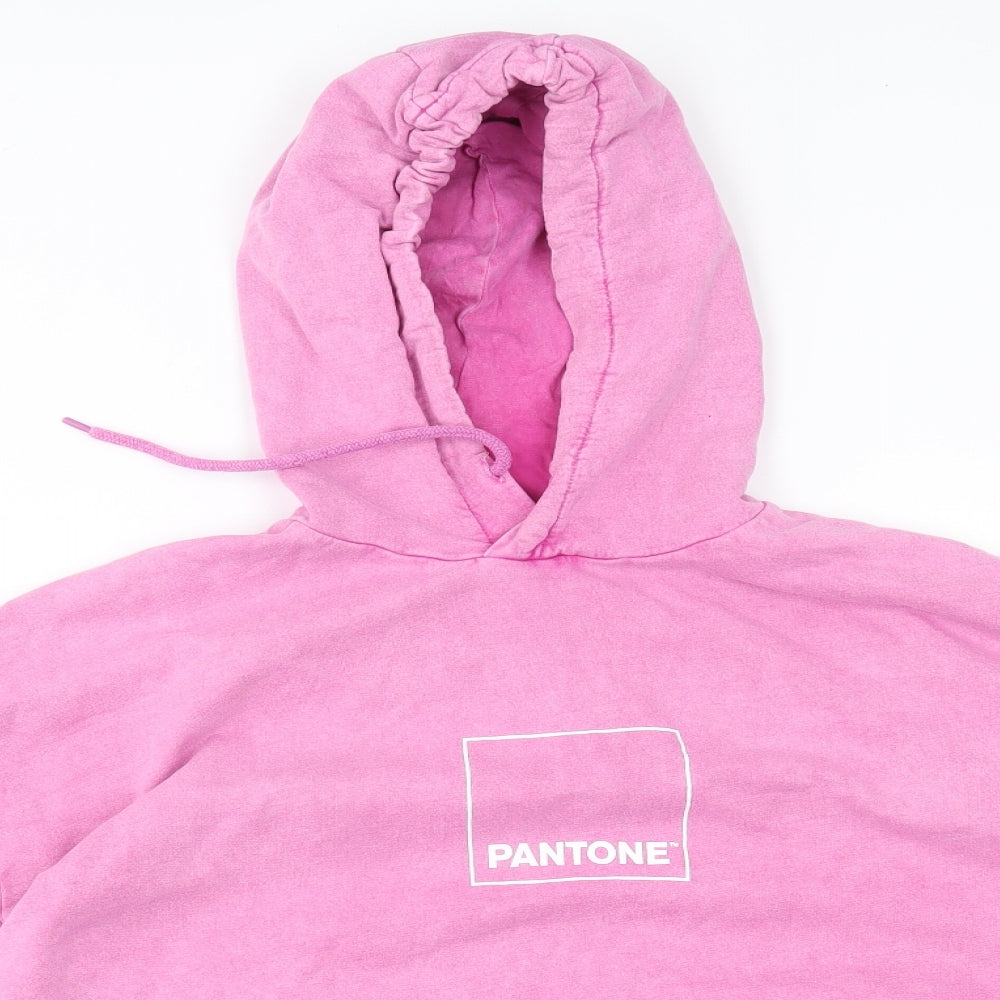 Boohoo Womens Pink   Pullover Hoodie Size 12  - pantone