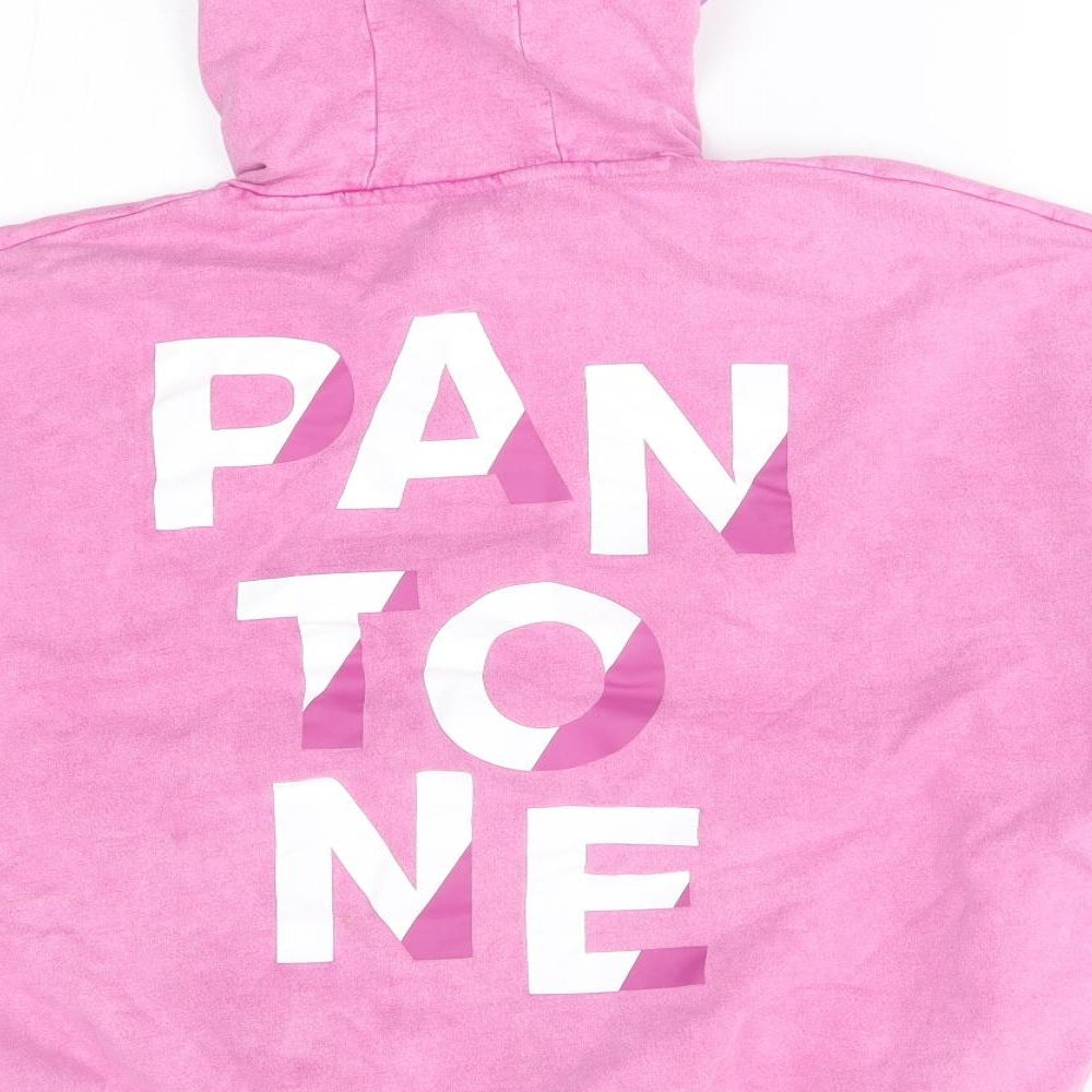 Boohoo Womens Pink   Pullover Hoodie Size 12  - pantone