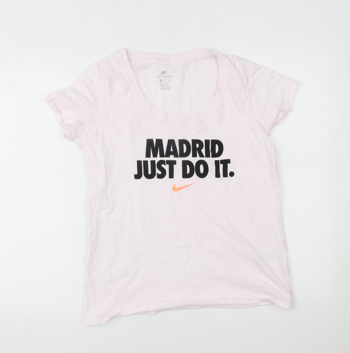 Nike Womens Pink   Basic T-Shirt Size M  - madrid