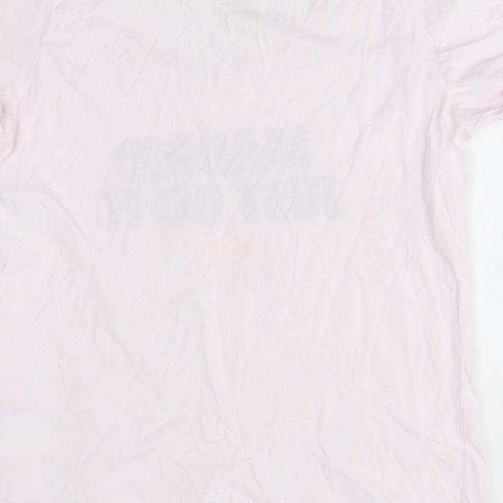 Nike Womens Pink   Basic T-Shirt Size M  - madrid