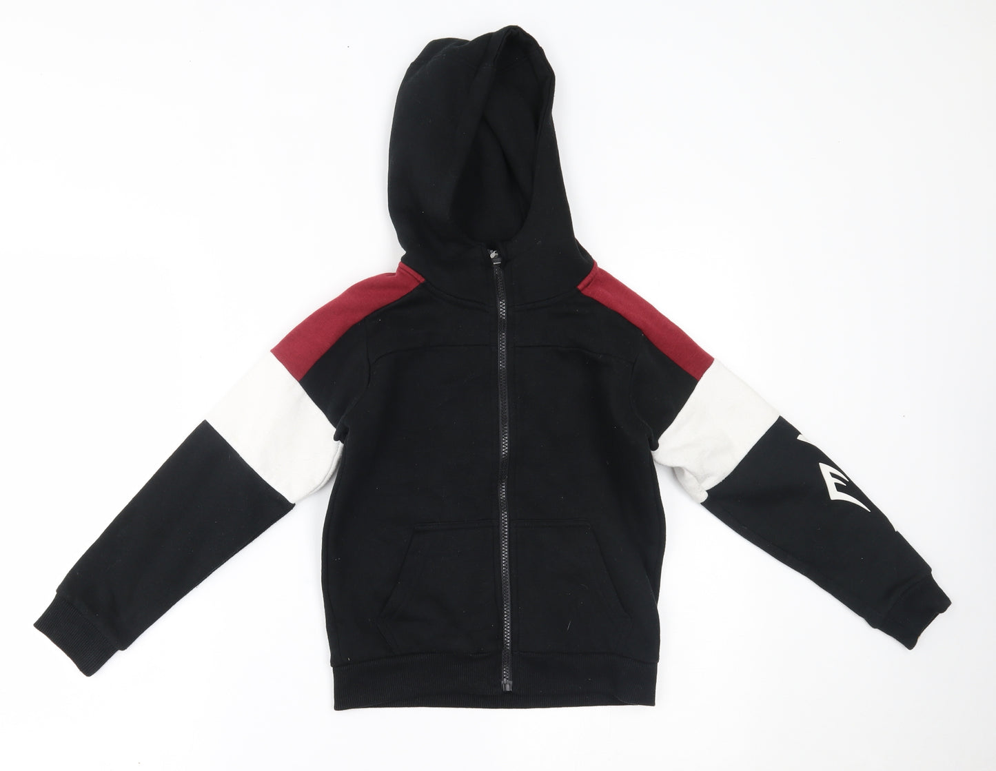 Everlast Boys Black   Full Zip Hoodie Size 7-8 Years