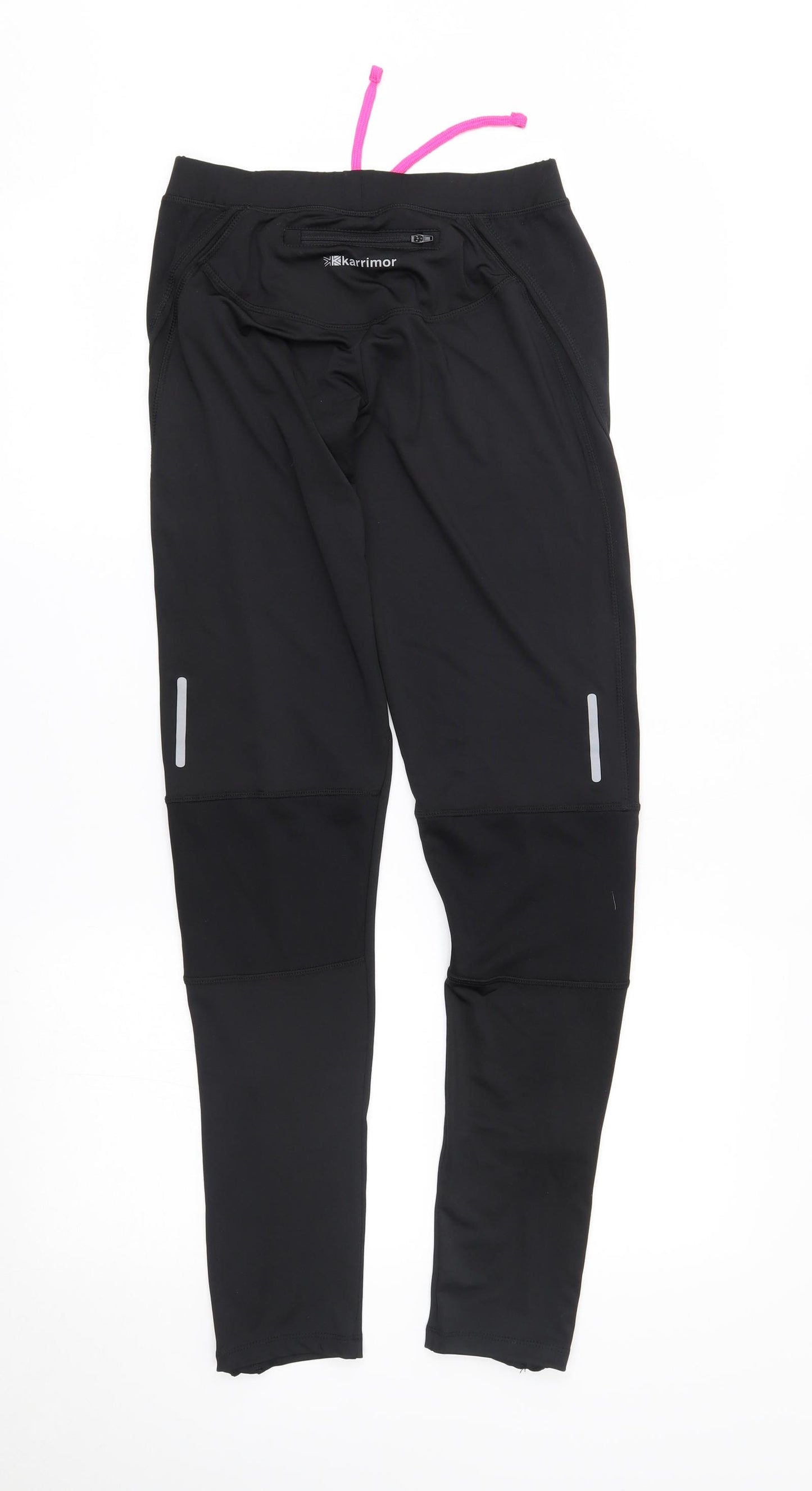 Karrimor Womens Black   Track Pants Leggings Size 14 L31 in - ankle zips