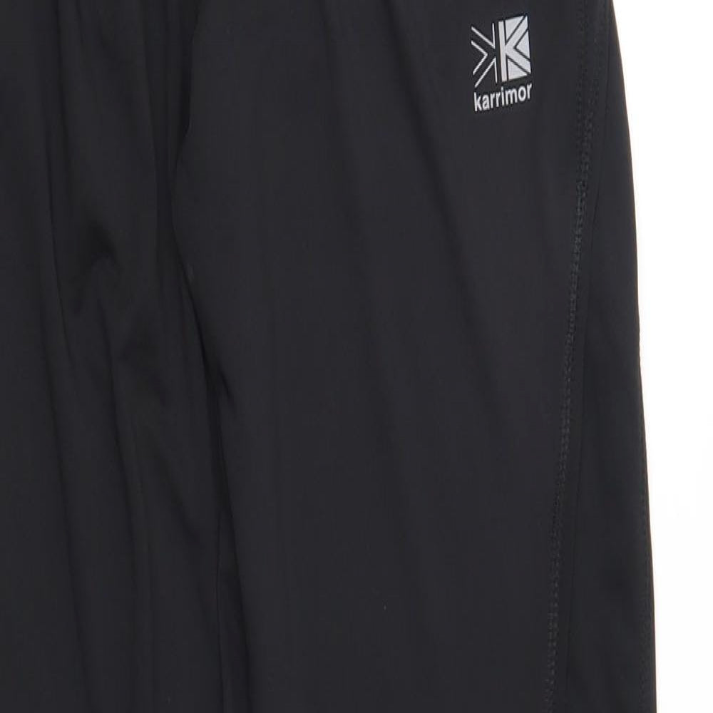 Karrimor Womens Black   Track Pants Leggings Size 14 L31 in - ankle zips