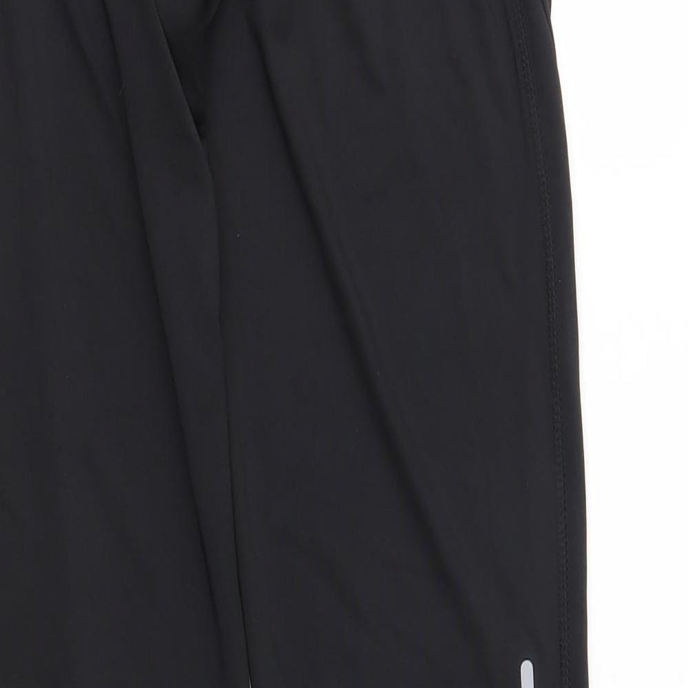 Karrimor Womens Black   Track Pants Leggings Size 14 L31 in - ankle zips