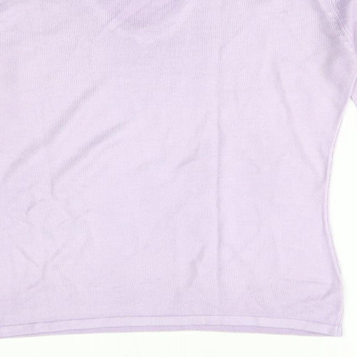 BHS Womens Purple   Pullover Jumper Size 12