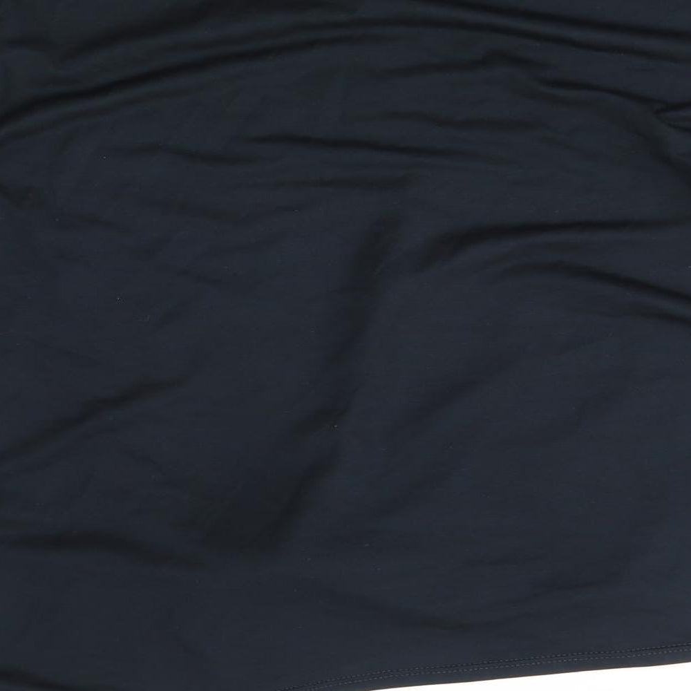 M&S Womens Black   Basic Blouse Size 16