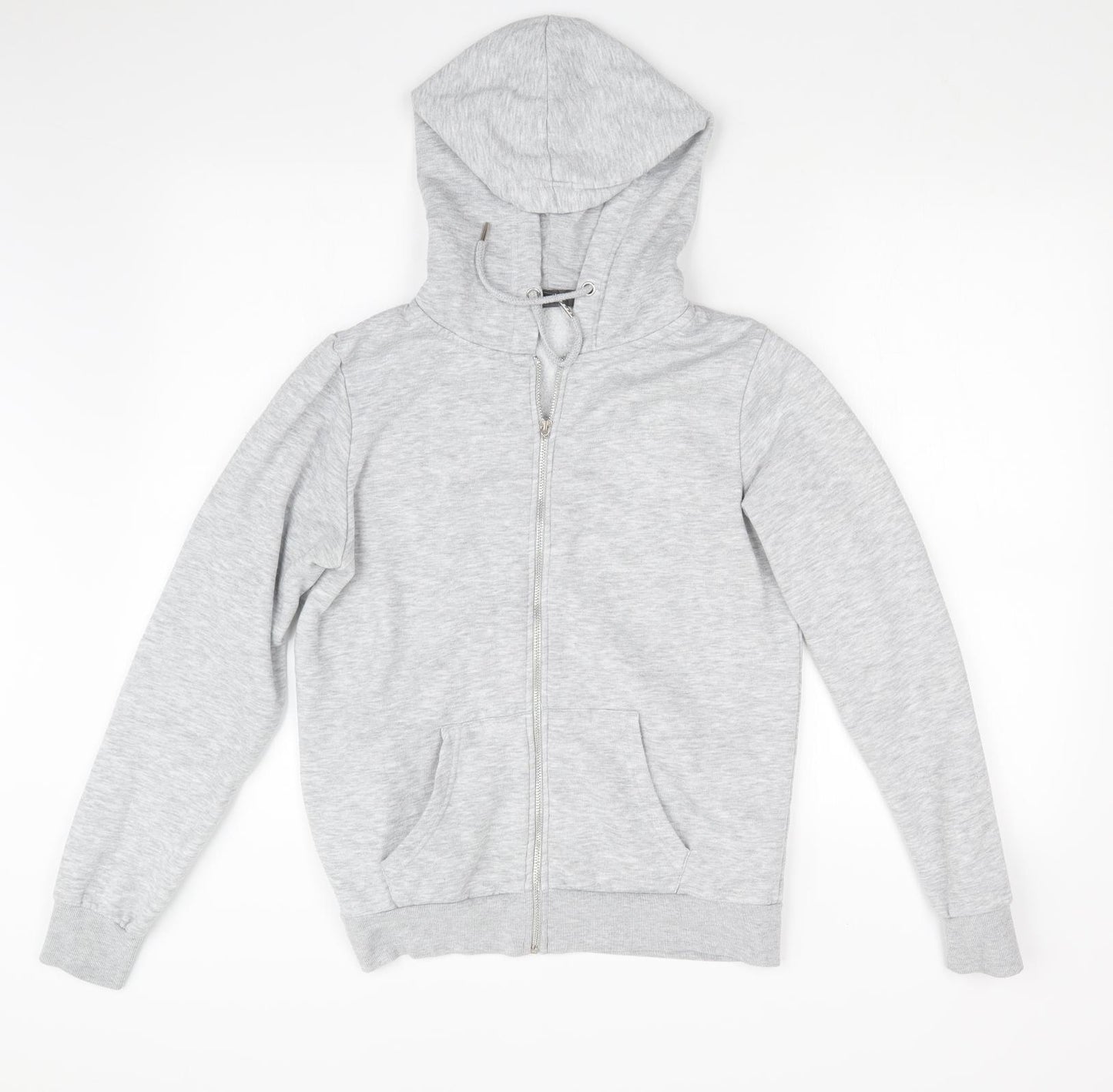 Primark Womens Grey   Full Zip Hoodie Size S