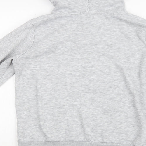 Primark Womens Grey   Full Zip Hoodie Size S