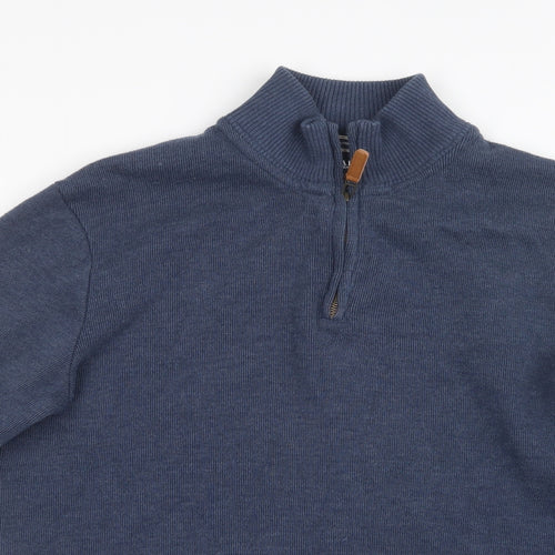 Debenhams Mens Blue   Pullover Hoodie Size M