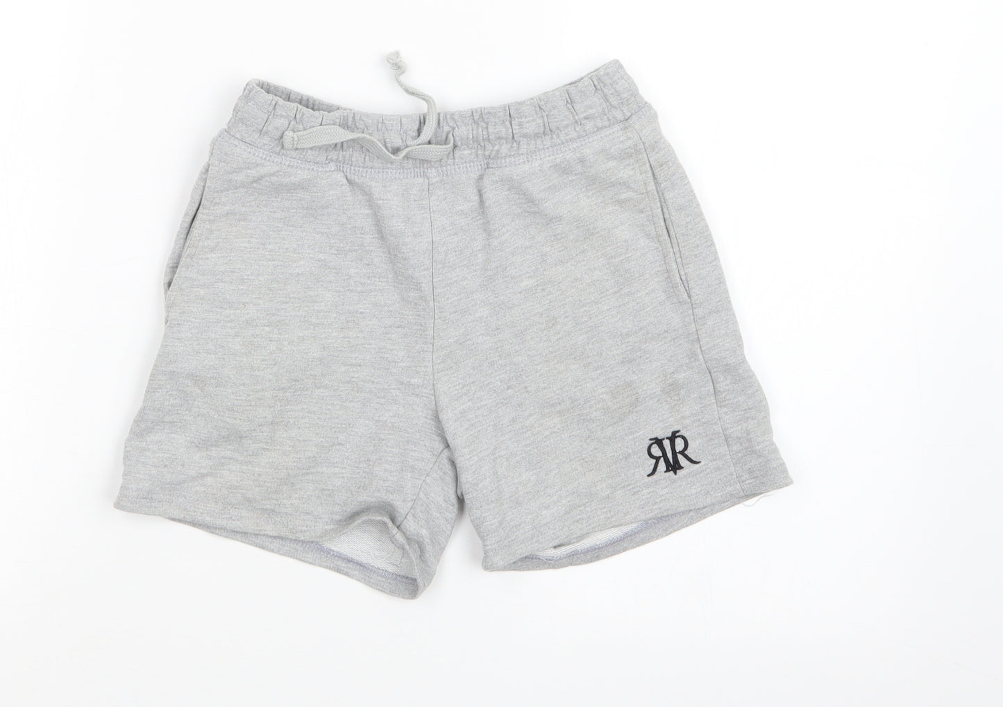 River Island Boys Grey   Sweat Shorts Size 7-8 Years