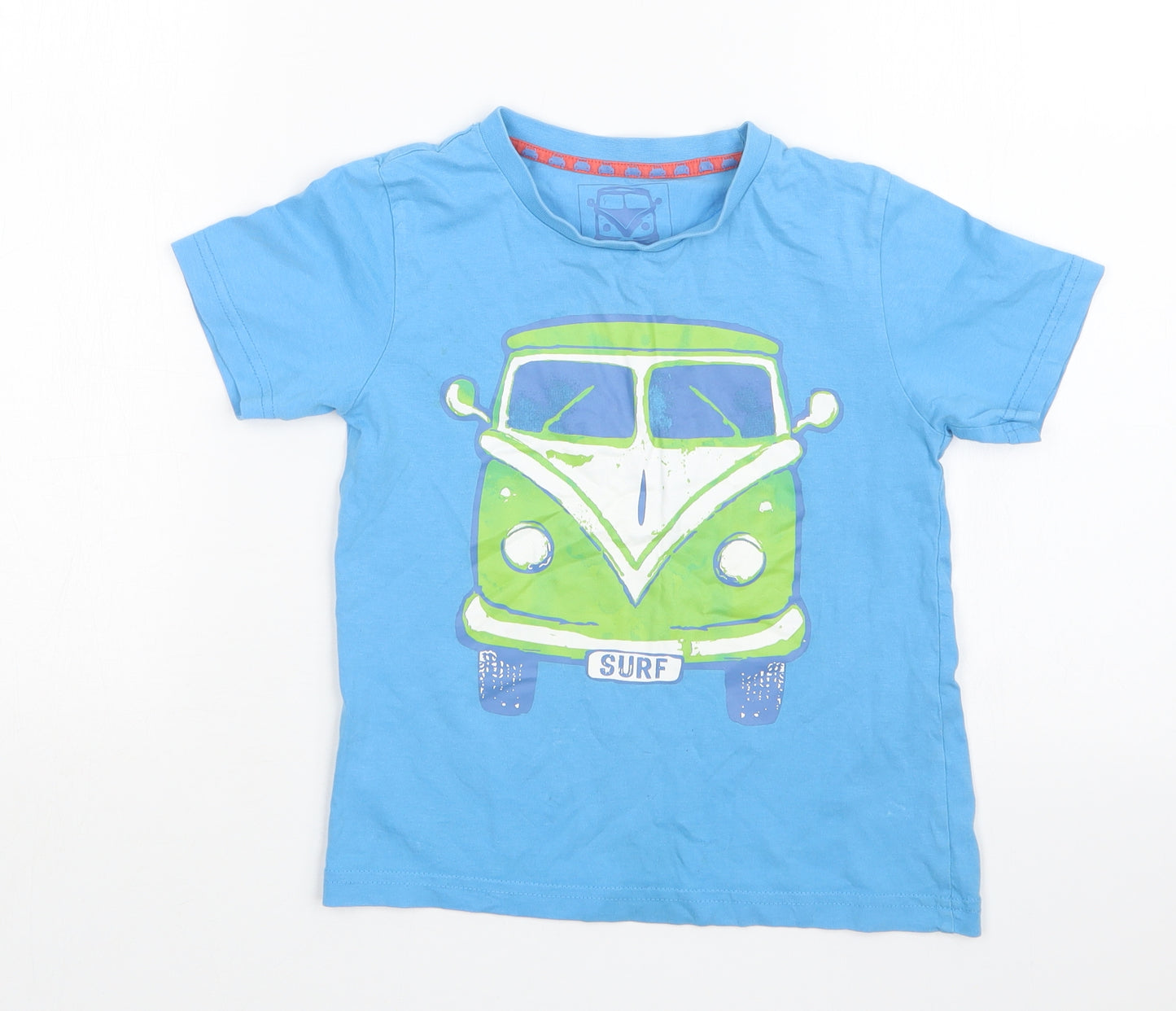 TU Boys Blue   Basic T-Shirt Size 4-5 Years