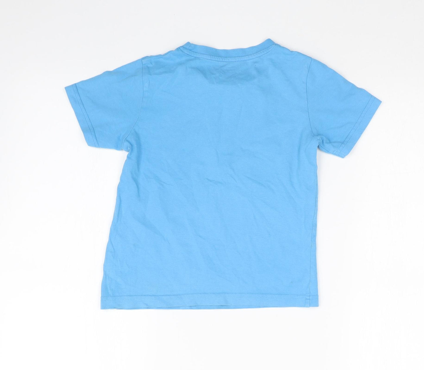 TU Boys Blue   Basic T-Shirt Size 4-5 Years