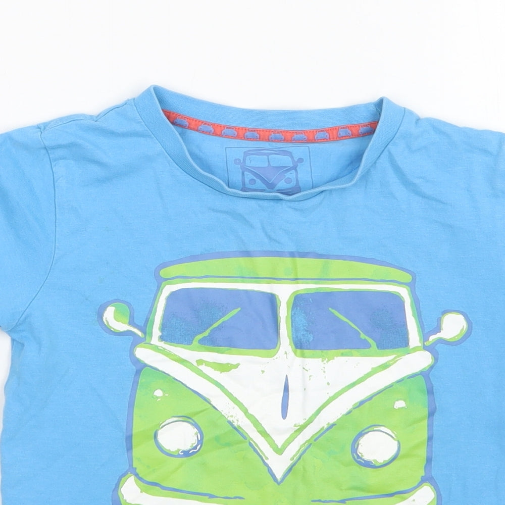 TU Boys Blue   Basic T-Shirt Size 4-5 Years