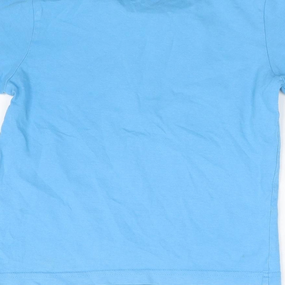 TU Boys Blue   Basic T-Shirt Size 4-5 Years