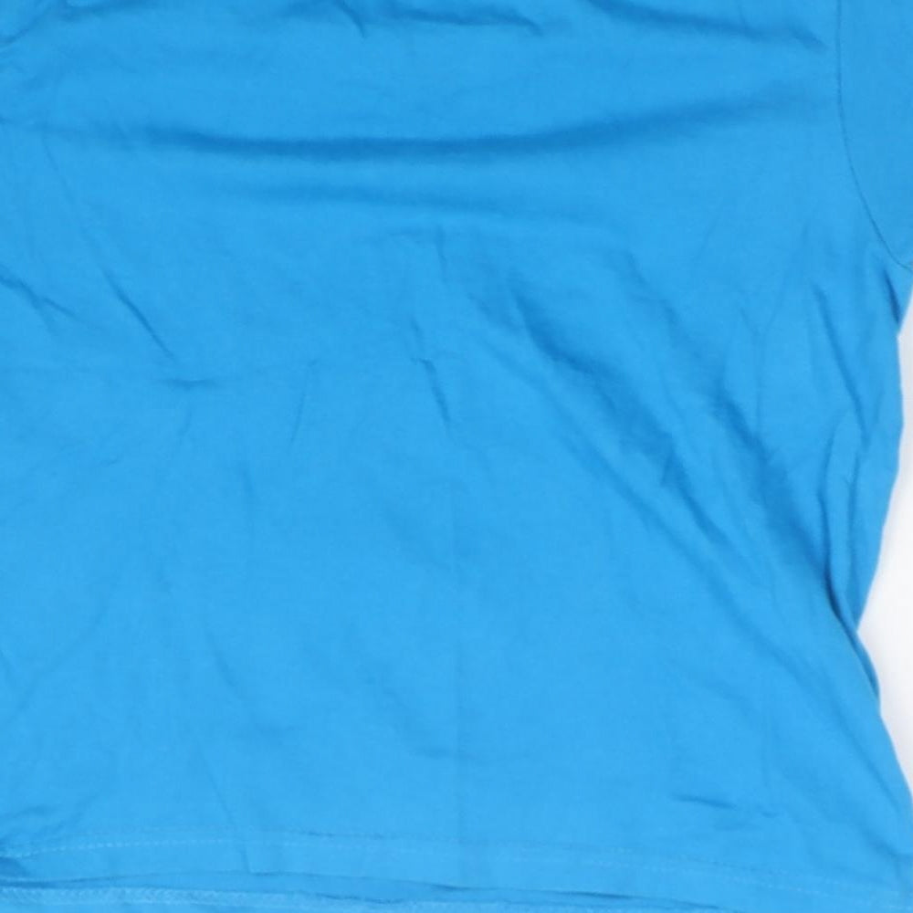 J&G Boys Blue Solid   Pyjama Top Size 6 Years