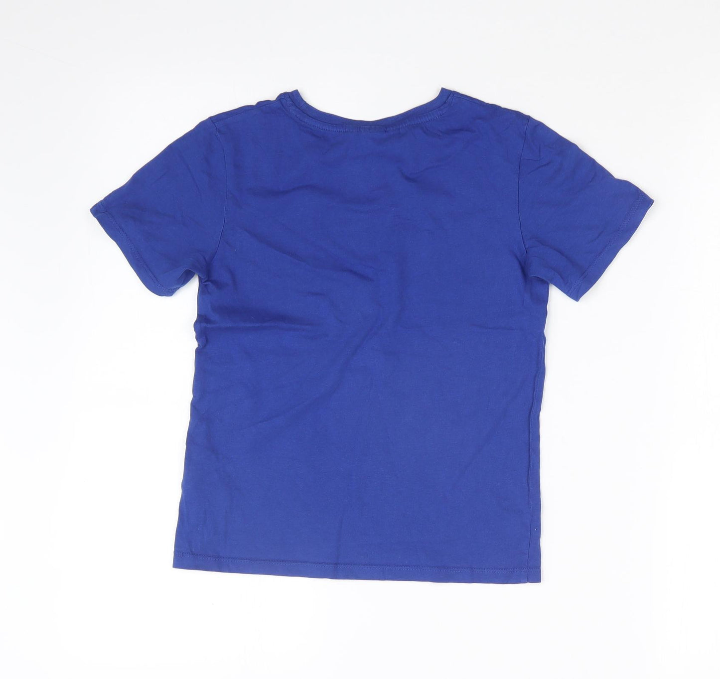 H&M Boys Blue   Basic T-Shirt Size 6-7 Years