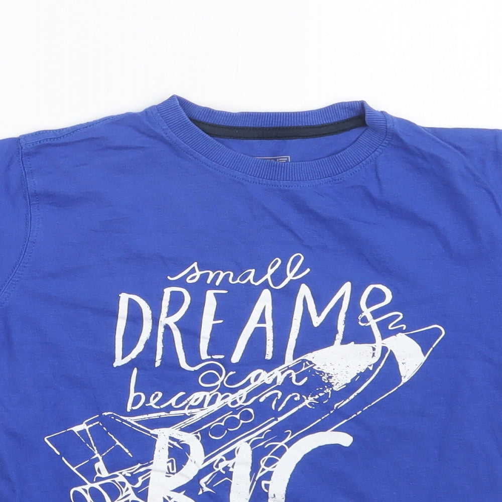 DOONE Boys Blue   Basic T-Shirt Size 6-7 Years