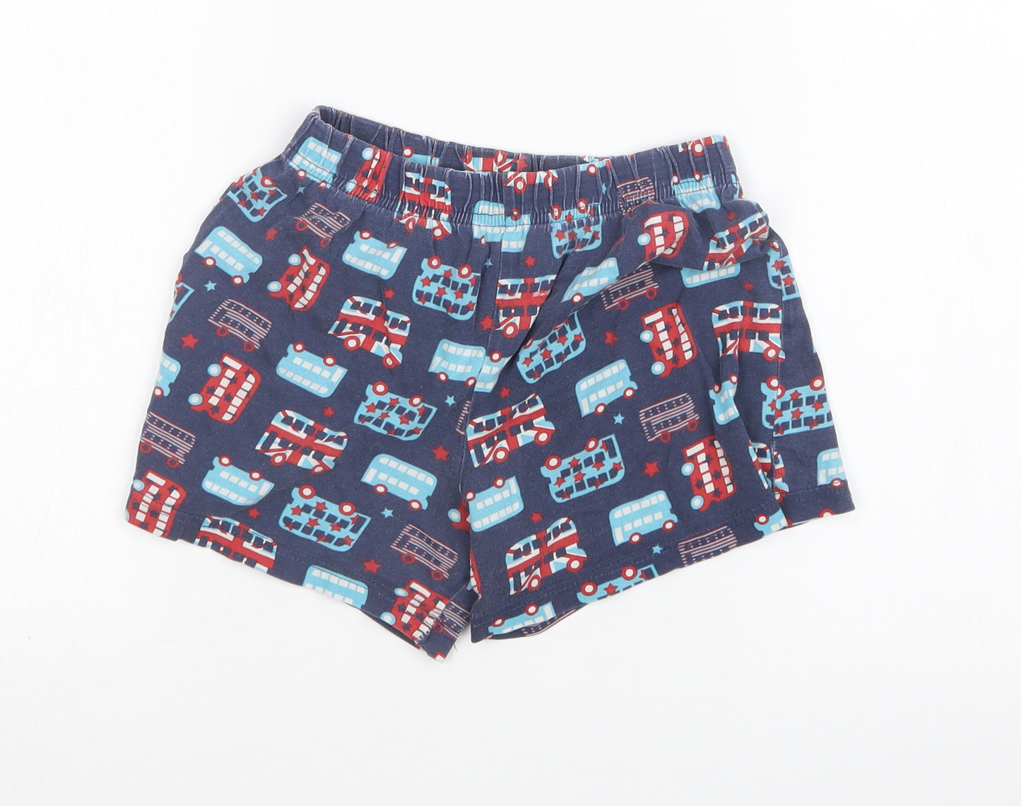 F&F Boys Multicoloured Geometric  Sweat Shorts Size 5-6 Years