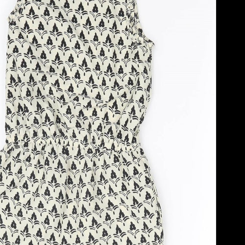 NEXT Girls Multicoloured Geometric  Playsuit One-Piece Size 4 Years
