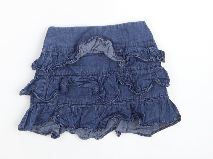 Gap Girls Blue   Skater Skirt Size 4 Years