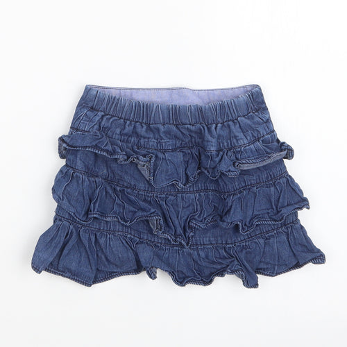 Gap Girls Blue   Skater Skirt Size 4 Years